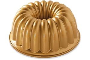 Nordic Ware Elegant Party Bundt Pan, 22.3 x 9.3 cm, Gold