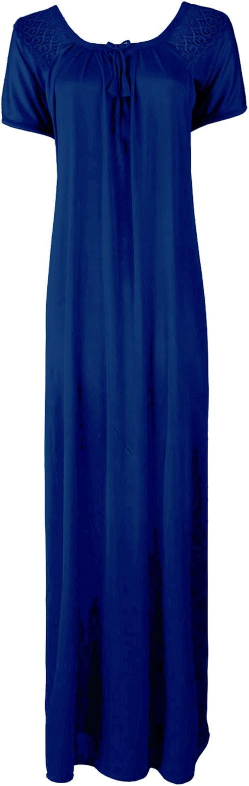 Womens Nightwear Nightdresses & Nightshirts Plus Size Long Nighty 8-34