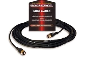 GHS STRINGS Rocktron 20' 7 Pin Midi Cable