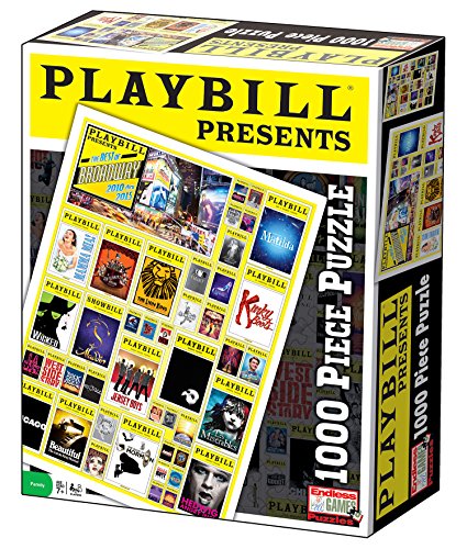 Endless Games Playbill Broadway Cover Puzzle, 1000 Piece