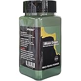 Mica Powder Pigment, 3.5 OZ/100G Mica Powder for Soap Making, Shimmer Resin Color Pigment for Epoxy, Slime, Bath Bomb, DIY Crafting Projects(Moss Green)