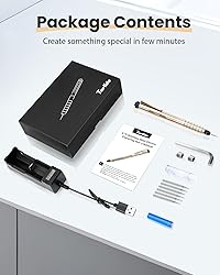 Tarlido Engraving Pen, USB Rechargeable Cordless