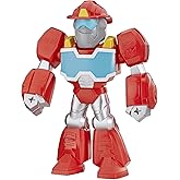 Transformers Playskool Heroes Rescue Bots Academy Mega Mighties Heatwave The Fire-Bot 10-Inch Robot Action Figure, Collectible Toys for Kids Ages 3 and Up