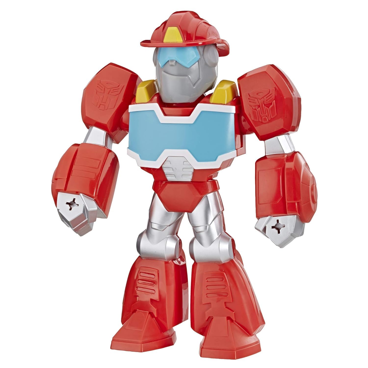 Playskool Heroes Transformers Rescue Bots Academy Mega Mighties Heatwave The Fire-Bot 10-Inch Robot Action Figure, Collectible Toys for Kids Ages 3 and Up