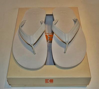 boss orange flip flops