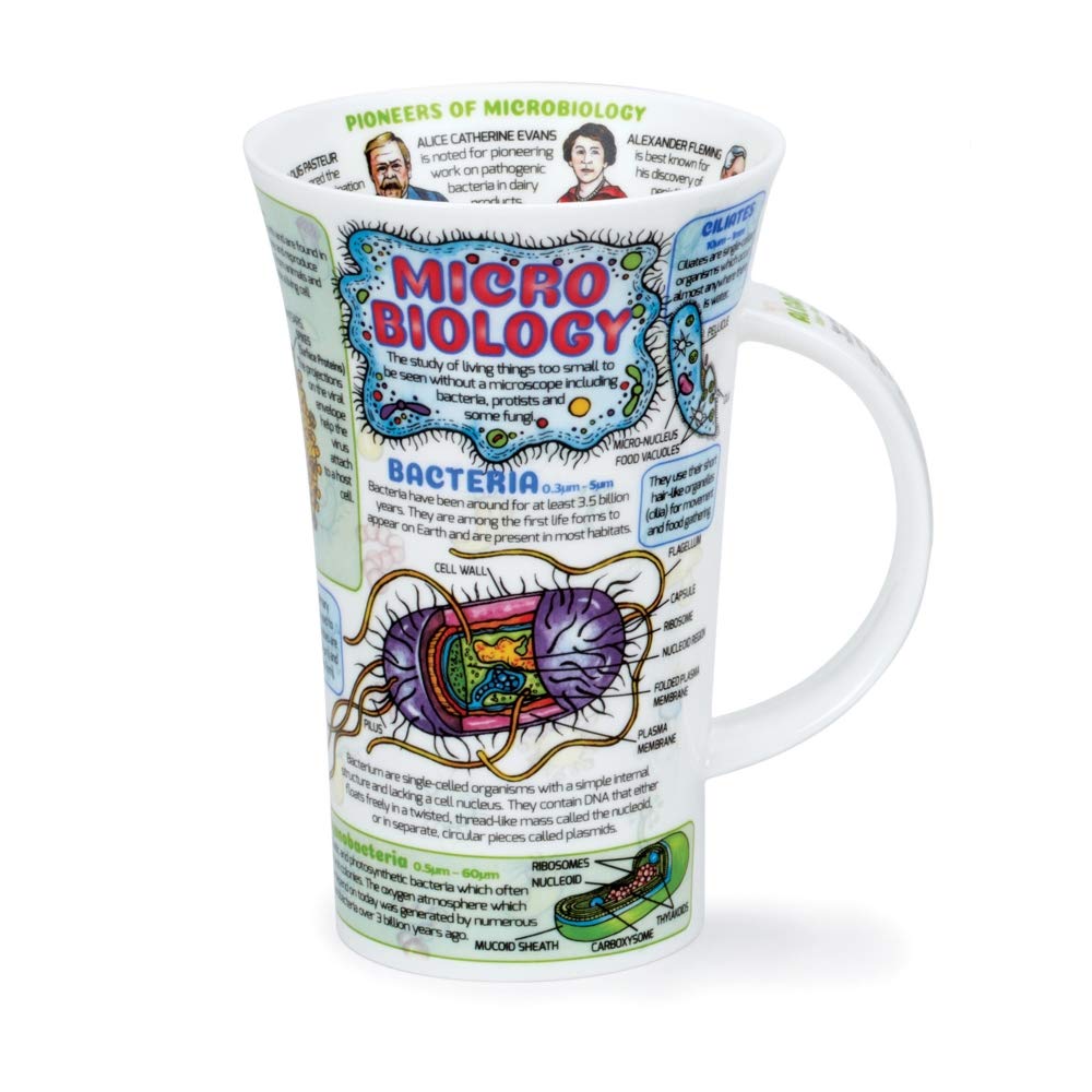 GL-MICO-XX Microbiology Bone China Mug - Glencoe Shape 0.5l