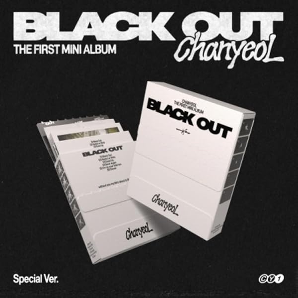 CHANYEOL, CHAN YEOL, EXO - EXO Chanyeol Black Out 1st Mini