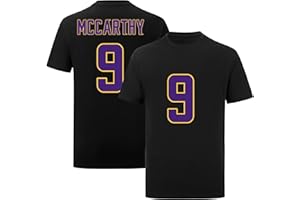 SHXINET Custom Football T-Shirt No Brand/Logos 100% Cotton for Mens/Womens/Kid