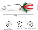 OTOTO Tea Trap Infuser Venus Fly Trap – BPA-Free Silicone & Stainless view 2