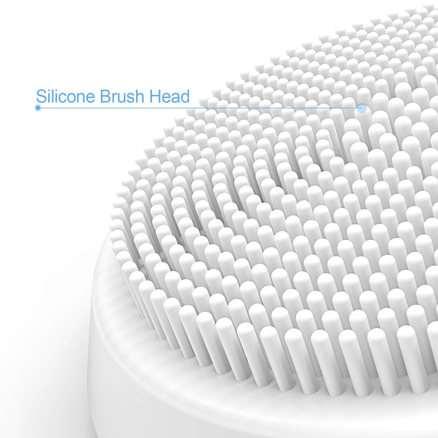Silicone Replacement Heads for Liberex Egg Facial Cleansing Brush, 2-Pack: Beauty