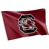Desert Cactus University of South Carolina USC Flag - 3 x 5 Feet Fightin Gamecocks Banner, Indoor/Outdoor Durable Fabric, 100% Polyester Design (Style 1)