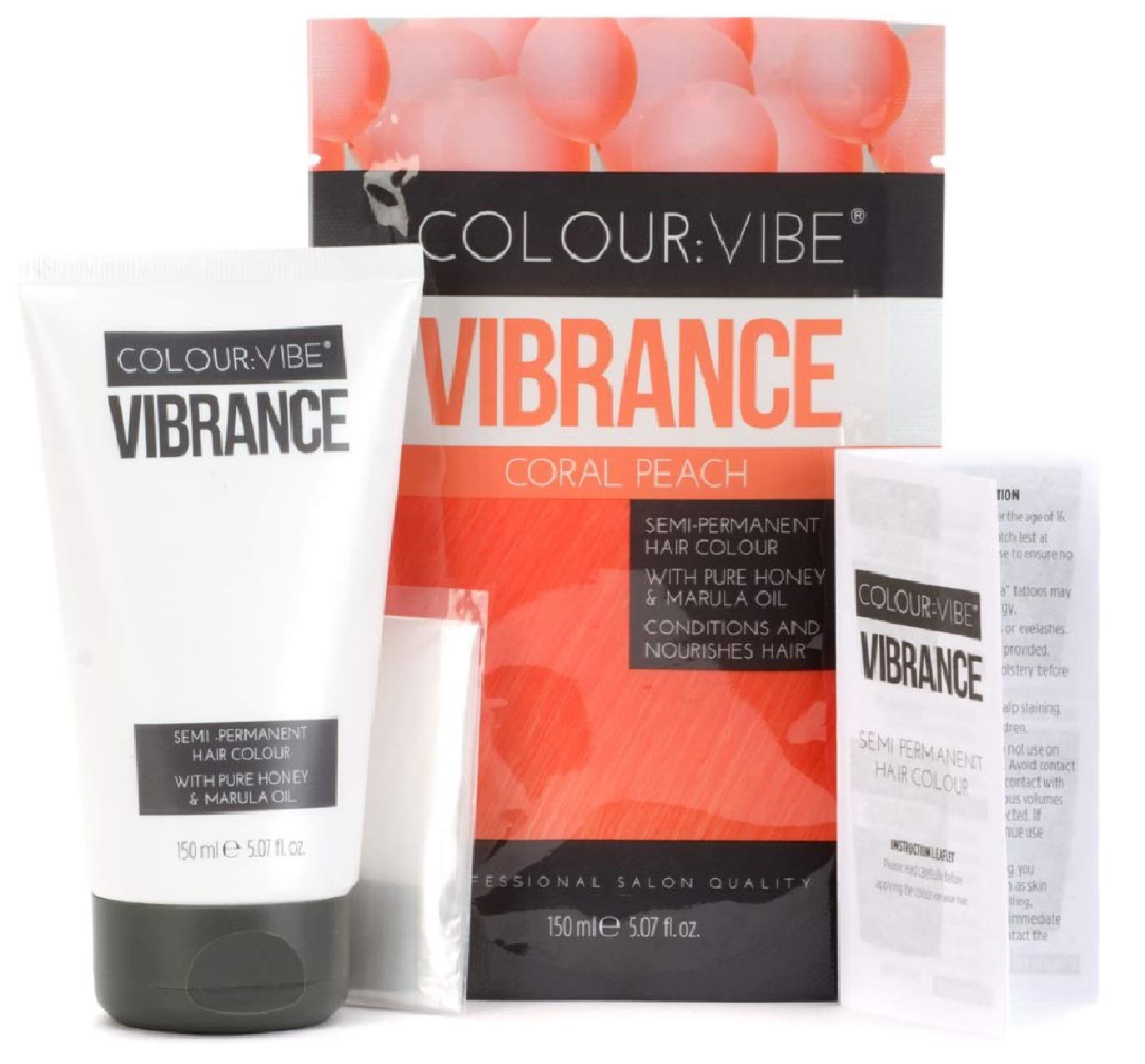 Colour:Vibe Vibrance Coral Peach 150ml
