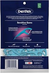 DenTek Comfort Clean Sensitive Gums Floss Picks 150 Count view 2