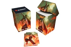 Ultra Pro - Final Fantasy x Universes Beyond Cloud, Midgar Mercenary (Commander) 100+ Deck Box for Magic: The Gathering | Trading Card Accessories, Collectible Card Game Gear, Fantasy Gaming Supplies