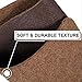 BIGA Home Entrance Door Mats 30'' x 18 '' Washable Non-Slip Entryway Rug Inside Outside Welcome Mat for Front Door, Back Door, Patio, House Entry, Grey