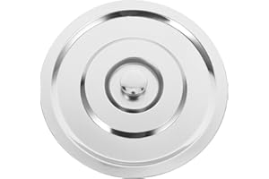 Housoutil Cooking Pot Lid 11 Inch Stainless Steel Pan Cover for Small Pots and Kitchen Use