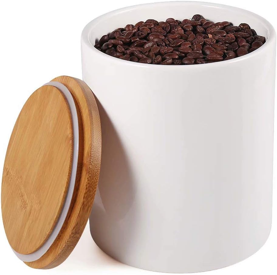 Best Kitchen Canisters Ceramic White