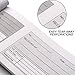 Emraw 3”X8” inch Money Receipt 50 Sheets Book with Instant Copy Stub (2-Pack)