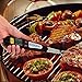 Kacebela Digital Meat Thermometer, Instant Read BBQ Fork Thermometer for Grilling Food Thermometers with LED Screen and Long Fork, Best for Cooking, Outdoor Barbecue and Grilling