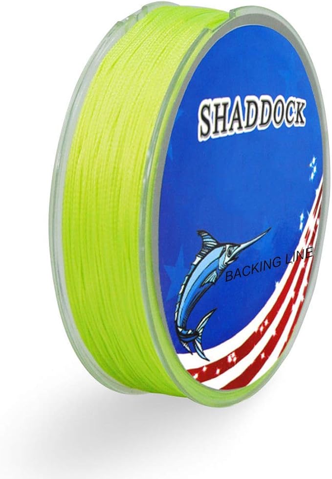 Shaddock Fishing 5 Brighted Colors Braided Backing Line for Fly Fishing
