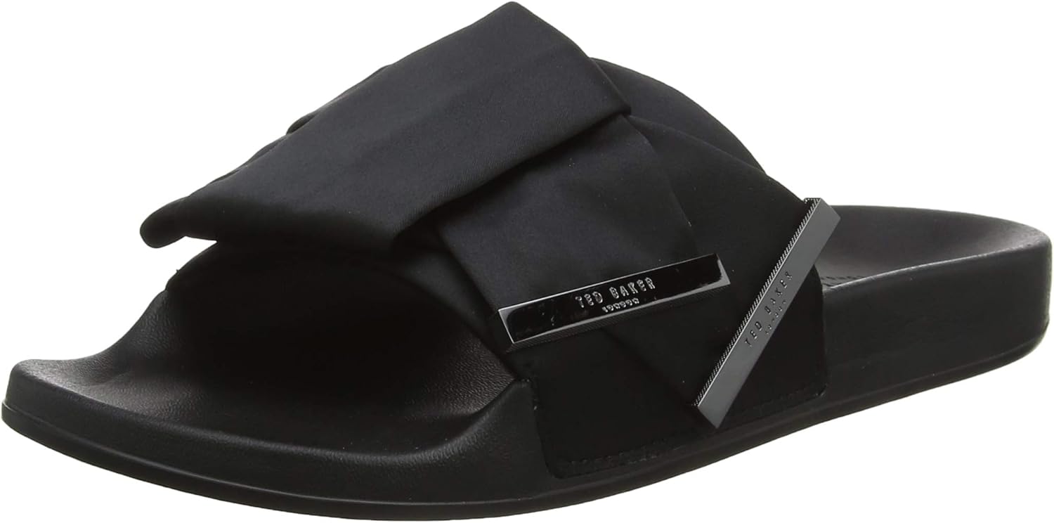 ted baker knotted bow sliders