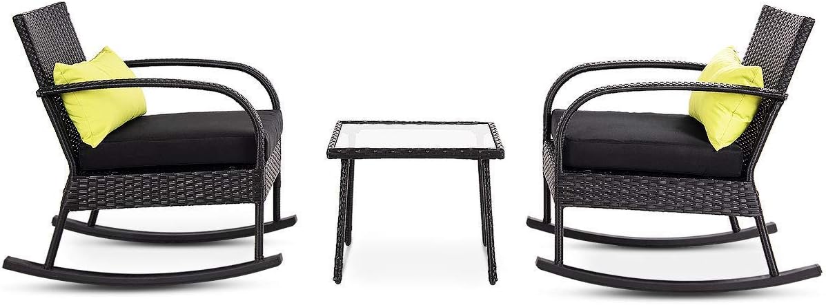 Best outdoor black rocking chair