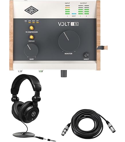 Amazon.com: Universal Audio Volt 176 USB Recording Studio Audio