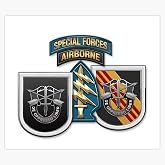 LAD Studio 5th Special Forces Sticker Bumper Sticker Vinyl Decal 5""