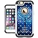 UrSpeedtekLive iPhone 6s Case, iPhone 6 Case, [Shock Absorption] Dual Layer Hybrid Defender Protection Rhinestone Crystal Bling Cover Case for iPhone 6 / 6s 4.7 inch - Galaxy Tree