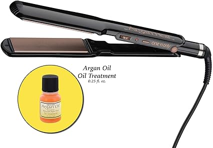argan heat flat iron