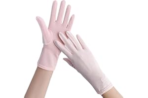 AWOCAN Women UV Protection Gloves Sunscreen Gloves Full Finger Touchscreen Summer for Driving Riding Outdoor Activities