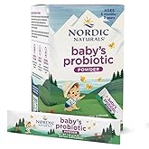 Nordic Naturals Baby’s Nordic Flora Probiotic Powder, Unflavored - 30 Packets - 4 Billion CFU - Digestive Health & Immune Support for Babies & Toddlers (6 Months to 3 Years) - 30 Servings