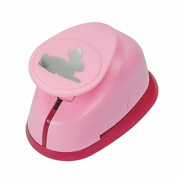 efco Stanzer M, Hase Motivstanzer, Kern: Metall, pink 7,5 x 5 x 5 cm