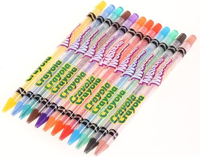 Crayola Twistables Colored Pencils, 12 Count, Assorted Colors: Toys & Games