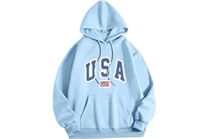 GENERIC Cute Hoodies for Girls 10-12 Years Old Ladies Sweatshirt ClubBasic Tops Shirt