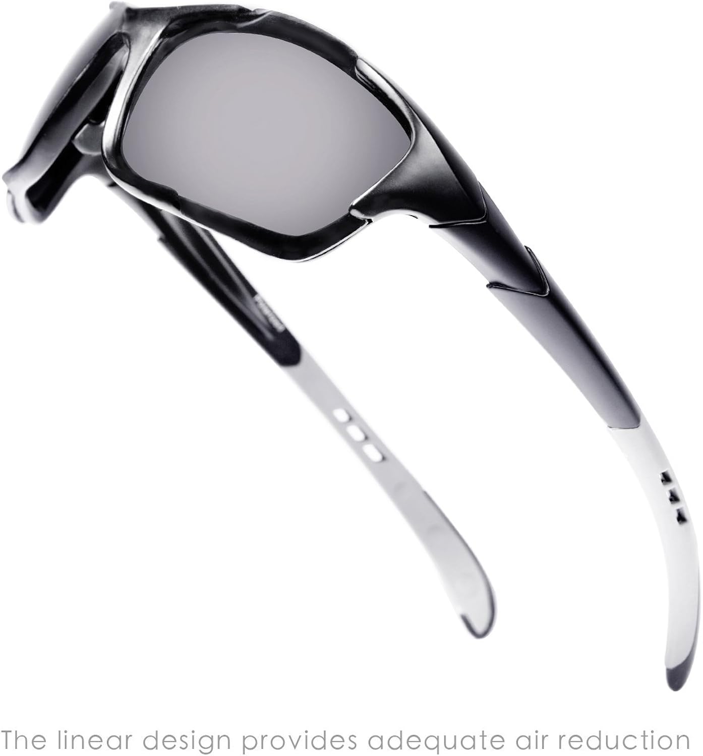 Hulislem S1 Sport Polarized Sunglasses FDA Approved (Matte Black-Smoke) Sunglasses For Men Women Mens Womens Running Golf Sports: Sports & Outdoors