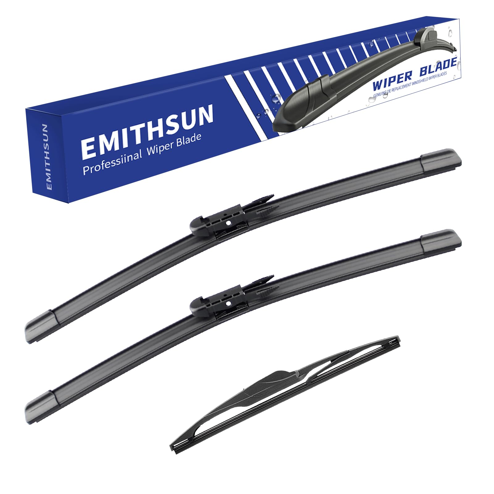 EMITHSUN® Windshield Wiper Blades Replacement for