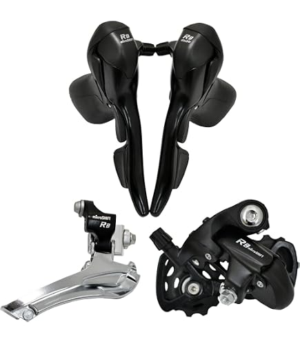 Groupe Complet Microshift Centos 2x11 Vitesses Pour Vélo De Route - Manettes, Dérailleurs Avant Et Arrière