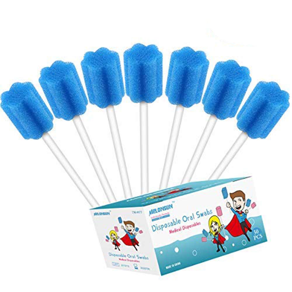 Disposable Oral Care Swabs, Individually Wrapped Dental