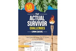 The Actual Survivor Challenges Game Book: Real puzzles from the TV show to try at home!