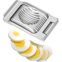 Multipurpose Stainless Steel Wire Egg Slicer,Egg Slicer For Hard Boiled Eggs, Aluminium Egg Cutter,Strawberry Fruit…