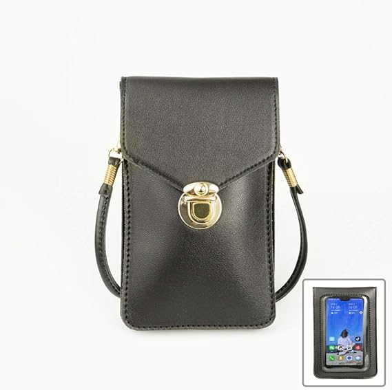 clear cell phone crossbody