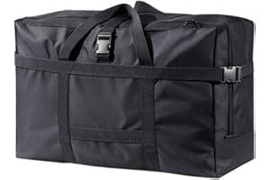 Chrysoverge Moving Bag, Large Waterproof Travel Duffel Bag, Heavy Duty Storage Bag for House Moving, Camping, Travel, with Lo