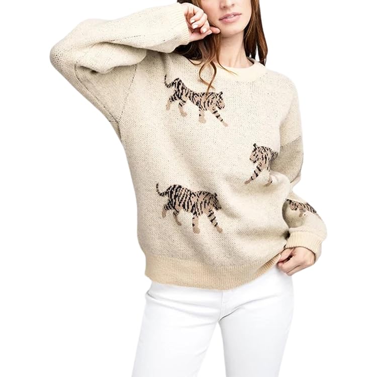 トップス SEVESKIG Tibetan Tiger Knit Cardigan L SEVESKIG Tibetan