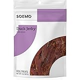Amazon Brand - Solimo Jerky Dog Treats, 2 Lb Bag (Chicken, Duck, Sweet Potato Wraps)