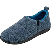 Slippers for Men Warm Slipper Comfort Warm Closed Heel Light Slip On Anti Slip Sole for All Day Standing Indoor Outdoor