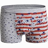 JINSHI Men's Bamboo Fibre Boxer Briefs Light Weight Trunks
