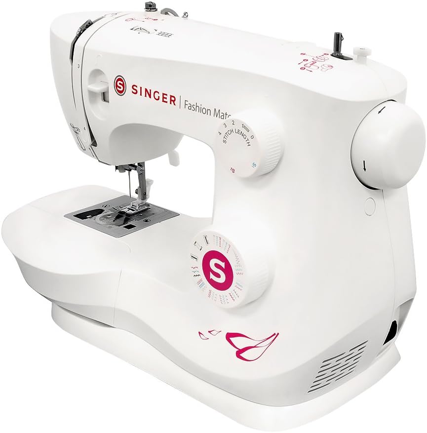 Singer 3333 Fashion Mate Sewing Machine, White, White, Black, 41 x 17 x 30 cm - Image 4