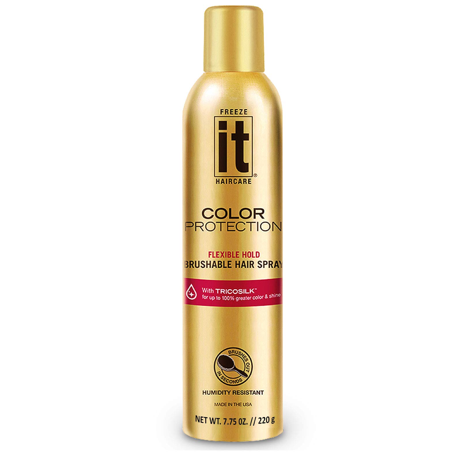 It Haircare Freeze Color Protection Flexible Hold Brushable Hair Spray 7 75 Oz T 641 Buy Online In India At Desertcart In Productid 28415560