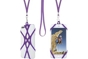 Gear Beast Universal Web Cell Phone Lanyard Compatible with iPhone, Galaxy & Most Smartphones Includes Phone Case Holder, Sho